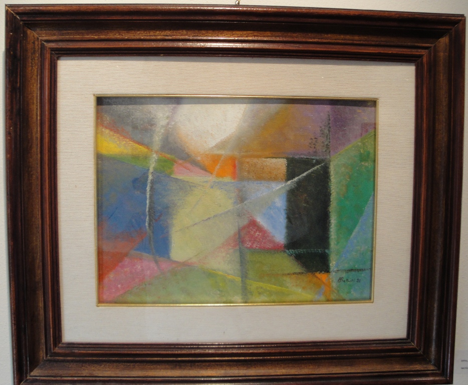 Olio su cartone - Anno 1991